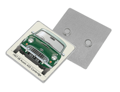 Austin A55 Cambridge 1957-58 (2 tone) Square Fridge Magnet